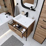 Зеркало Grossman Неро 50x80 с полочкой фото 4