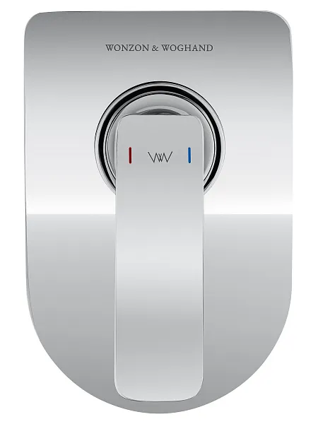 Встраиваемый смеситель Wonzon & Woghand SHARK WW-484700-CR фото 2