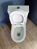 Унитаз-компакт Teymi Belinda W00136 напольный безободковый с микролифтом фото 10
