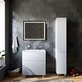 Шкаф-пенал Am.Pm Gem R белый глянец, напольный фото 6