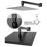 Душевой комплект FILARETE Waterfall FL1010BL фото 11