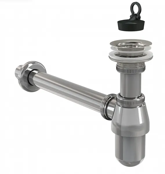 Сифон AlcaPlast A437 для раковины фото 1