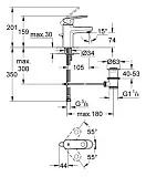 Смеситель Grohe Europlus II 32612002 для раковины фото 2