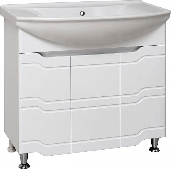 Мебель для ванной Runo Стиль 85 напольная фото 3