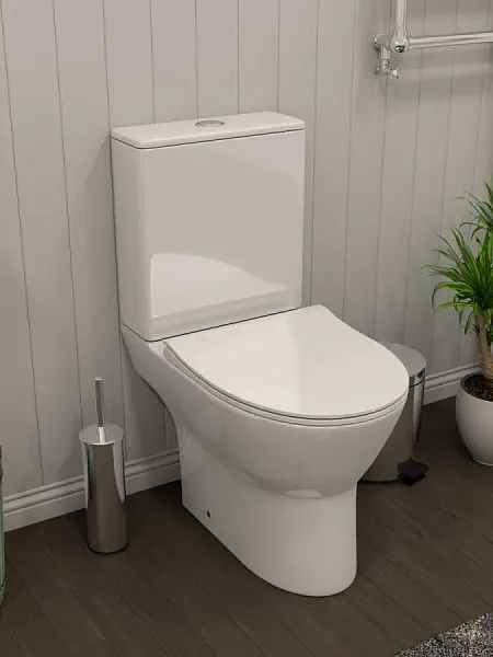 Унитаз-компакт Teymi Belinda W00136 напольный безободковый с микролифтом фото 4
