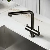 Смеситель для кухонной мойки Sancos Spin SC4015GG фото 7