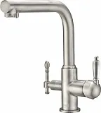 Смеситель ZorG Sanitary ZR 313 YF-33 SATIN для кухонной мойки фото 1