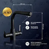 Смеситель для кухонной мойки PAINI Arena 92446433VE7B90DALMKM фото 3