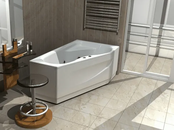 Акриловая ванна Aquatek Медея 170x95 MED180-0000038 правая вклеенный каркас фото 5