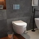 Унитаз подвесной Teymi Nancy Pro W00162 подвесной безободковый с микролифтом фото 5