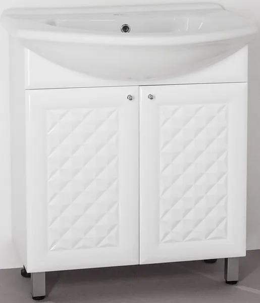 Тумба с раковиной Style Line Канна 76 напольная фото 1