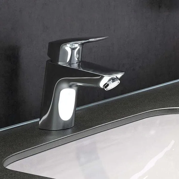 Смеситель Hansgrohe Logis 71077000 для раковины с донным клапаном фото 2