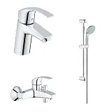 Набор смесителей Grohe Eurosmart (3 в 1) 124446 фото 1