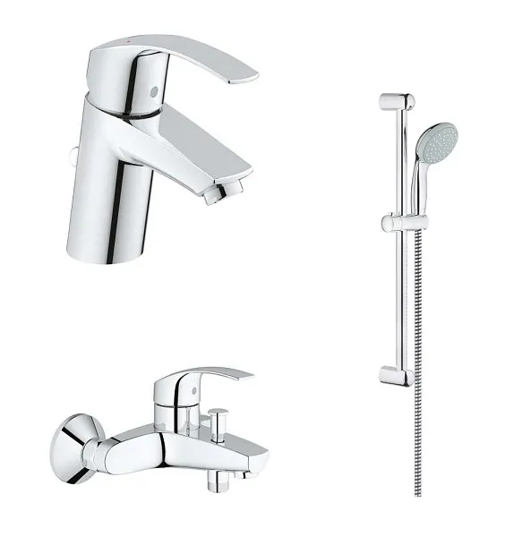 Набор смесителей Grohe Eurosmart (3 в 1) 124446 фото 1