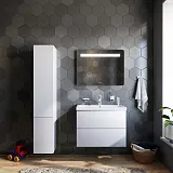 Шкаф-пенал Am.Pm Gem L белый глянец, подвесной фото 7