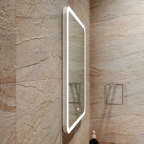 Зеркало Mixline Стив-2 70x60 4660245991738 с подсветкой фото 4