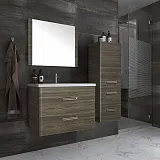 Мебель для ванной Style Line Лотос 80 подвесная шелк зебрано фото 2