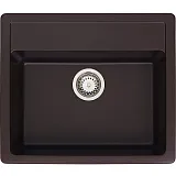 Кухонная мойка Alcora Бергамо 58 Шоколад 0000000176 фото 1
