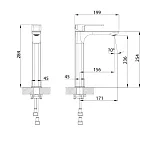Смеситель Iddis Slide SLIWT01i01 для раковины фото 5