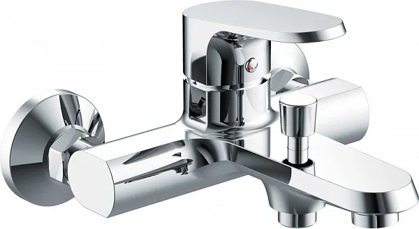 Смеситель Bravat Pure F6105161C-01 для ванны с душем фото 1
