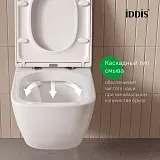 Унитаз Iddis Torr TORRDSEi25 подвесной безободковый с сиденьем микролифт фото 4