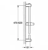 Душевая штанга Grohe Euphoria 27499000 фото 2