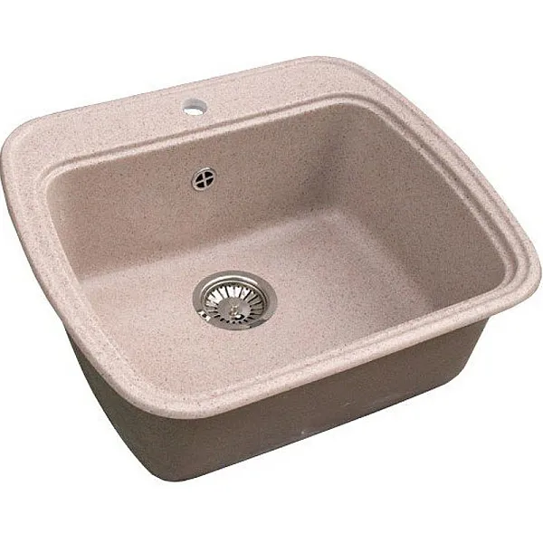 Кухонная мойка Alcora Офелия 56 Кремовая 0000000028 фото 1