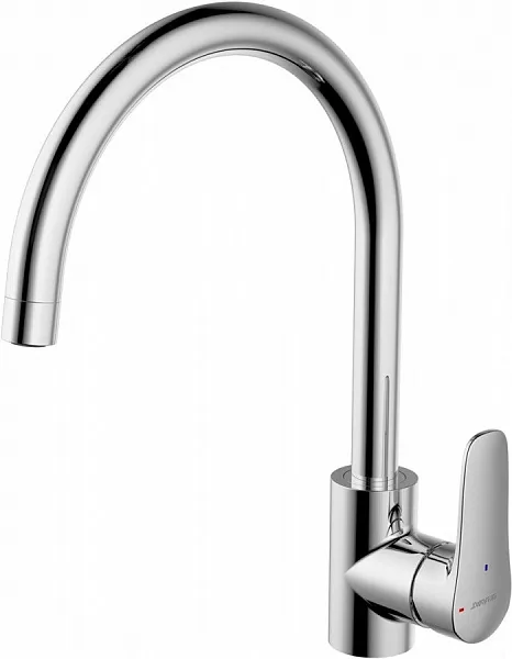 Смеситель Bravat Sourse F7173218CP-ENG для кухонной мойки фото 1