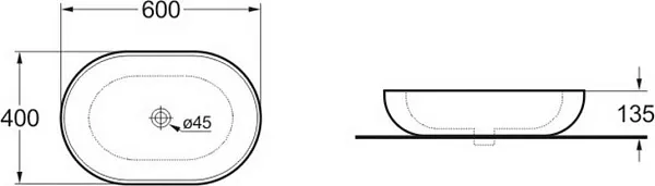 Мебельная раковина Vincea Vbs 60 VBS-113 фото 2