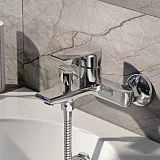 Смеситель Iddis Edifice EDISB00i02WA для ванны с душем фото 6