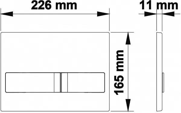 Унитаз безободковый с инсталляцией и кнопкой смыва Berges Wasserhaus Novum L3 047213 фото 10