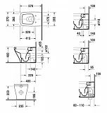Унитаз Duravit DuraStyle 2150090000 приставной фото 3