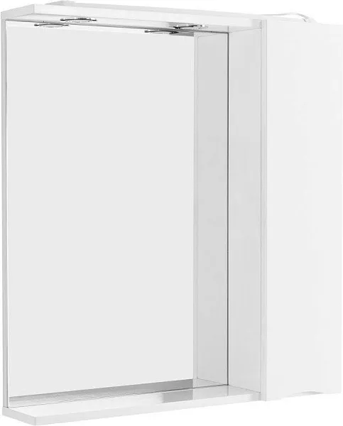 Зеркало-шкаф BelBagno Marino 60x75 MARINO-SPC-600/750-1A-BL-P-R правое с подсветкой фото 1