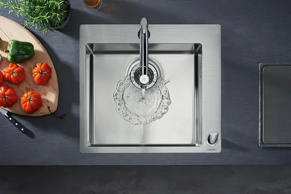 Кухонная мойка Hansgrohe C71-F655-09 со смесителем Хром фото 4
