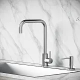 Смеситель для кухонной мойки Sancos Stainless SC12002SS фото 5