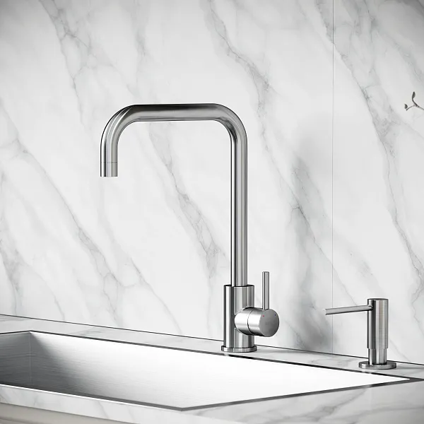 Смеситель для кухонной мойки Sancos Stainless SC12002SS фото 5