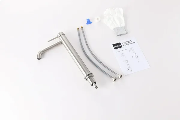 Смеситель для раковины ABBER Wasser Kreis 316 AF8111BST-L фото 2