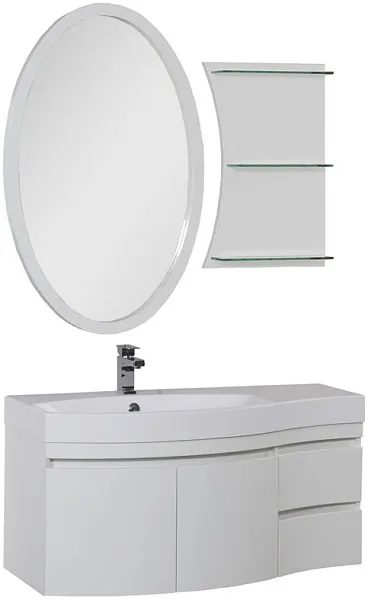 Зеркало Aquanet Опера / Сопрано 70 белое фото 2