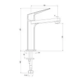 Смеситель для раковины PAINI Bari RTYO205 фото 4