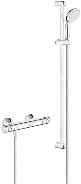 Термостат Grohe Grohtherm 800 34566001 для душа с душевым гарнитуром фото 1