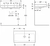 Раковина Geberit iCon 90 см 124093000 фото 7