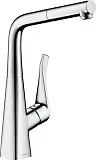 Смеситель Hansgrohe Metris M71 14821000 для кухонной мойки фото 1