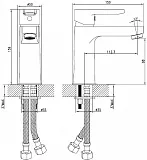Смеситель Iddis Sena SENSB00i01 для раковины фото 9