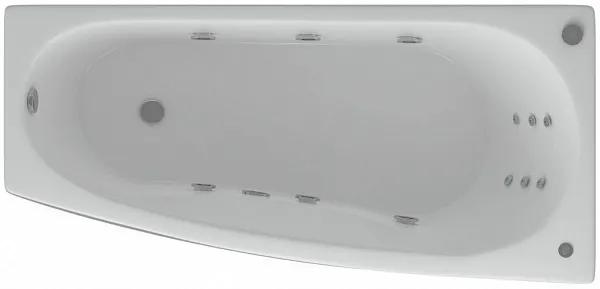 Акриловая ванна Aquatek Пандора 160x75 PAN160-0000054 правая фото 2