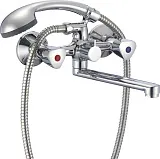 Смеситель Milardo Tring TRISB02M02 для ванны с душем фото 1