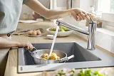 Смеситель Hansgrohe Zesis 74802000 для кухонной мойки фото 5