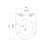 Крышка-сиденье Iddis Optima Home 097DPSEi31 быстросъемное с микролифтом фото 8