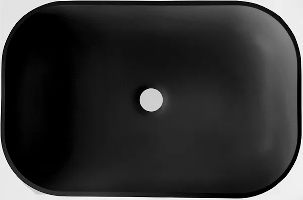 Раковина Acquabella On-Top Rectangle 58 см LAVABO_ON-TOP_RECTANGLE_SLATE_NEGRO фото 2