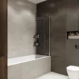 Шторка на ванну Terminus Ното 2CW150х70CT фото 4