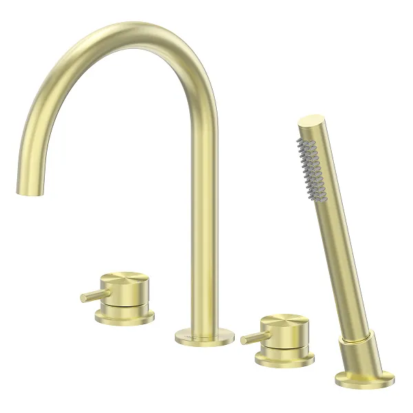 Смеситель на борт ванны ABBER Wasser Kreis 316 AF8113BG фото 1